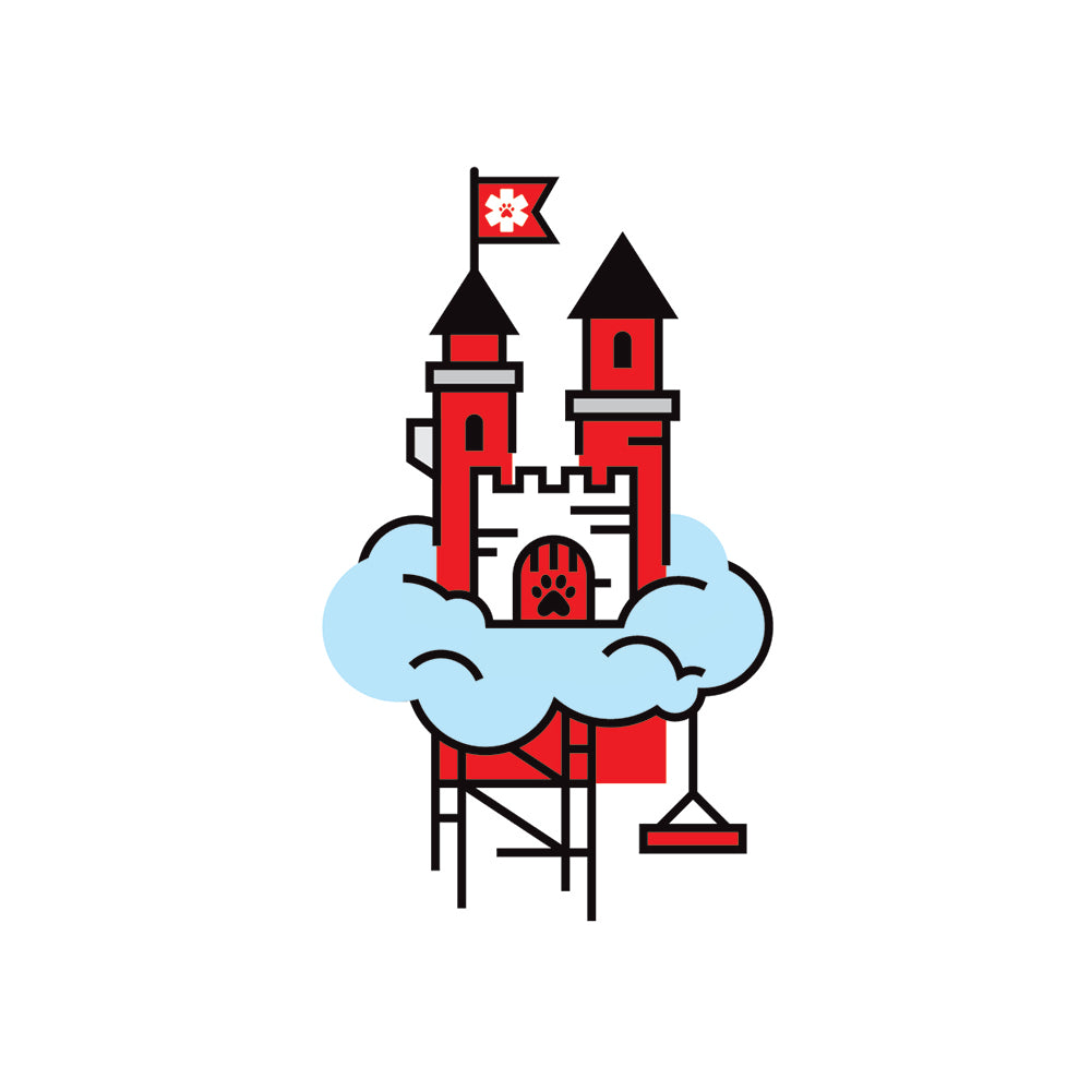 Castle in the Air Sticker